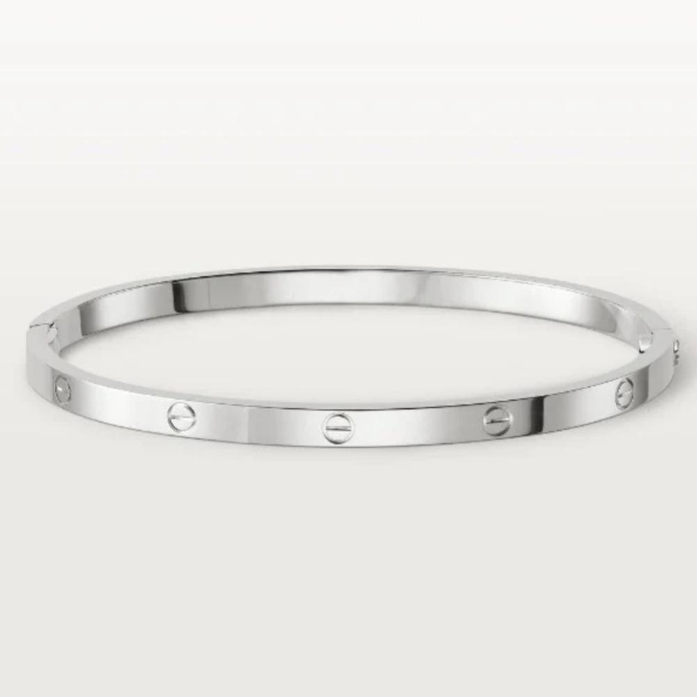 Silver Screw Bracelet